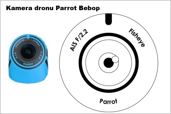 kamera parrot bebop